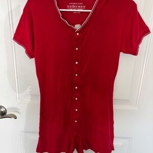 Vintage Victoria’s secret Underware Cotton Romper Playsuit Sz S